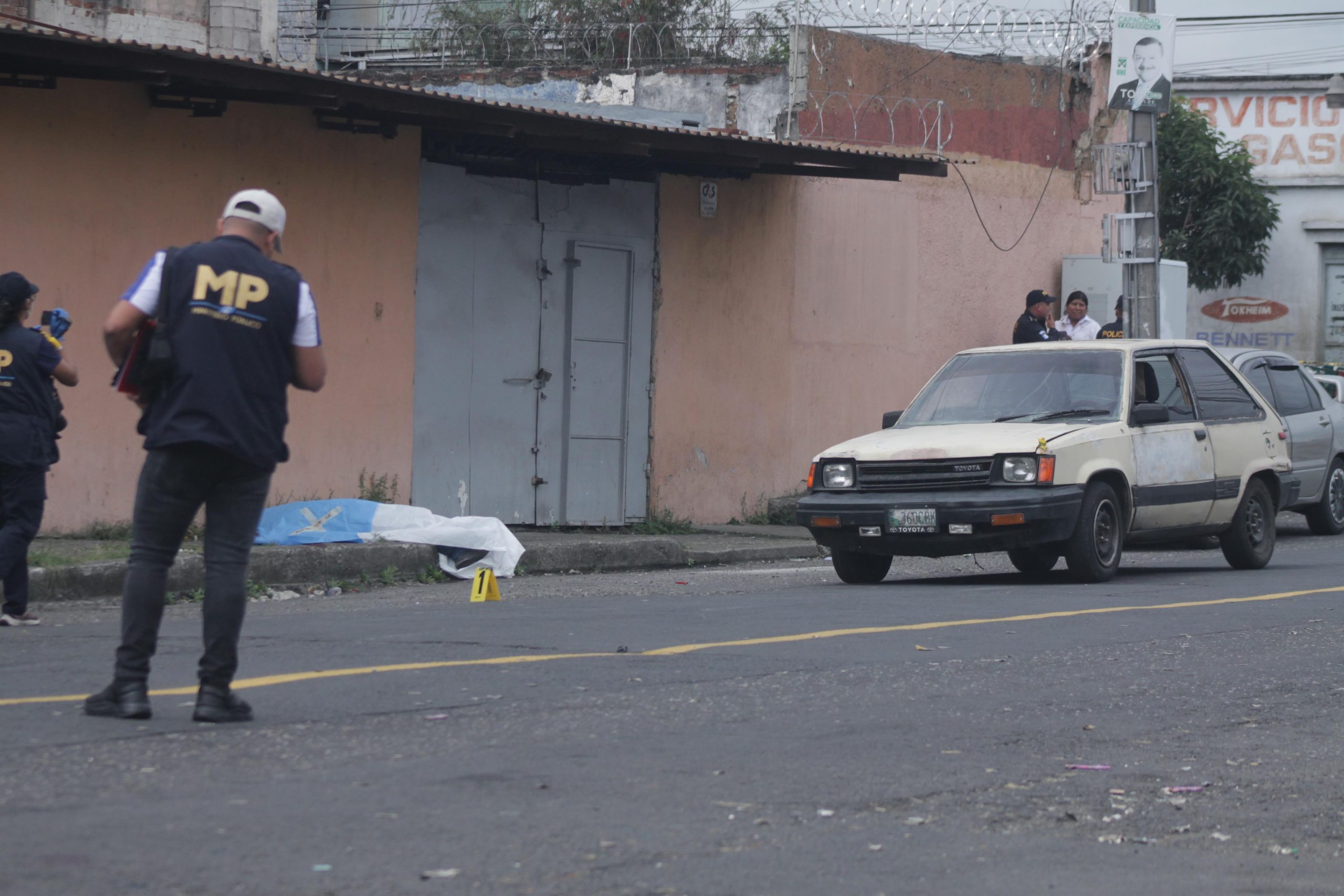 Ataque armado en la zona 12 se cobra la vida de una persona y otra más resulta herida