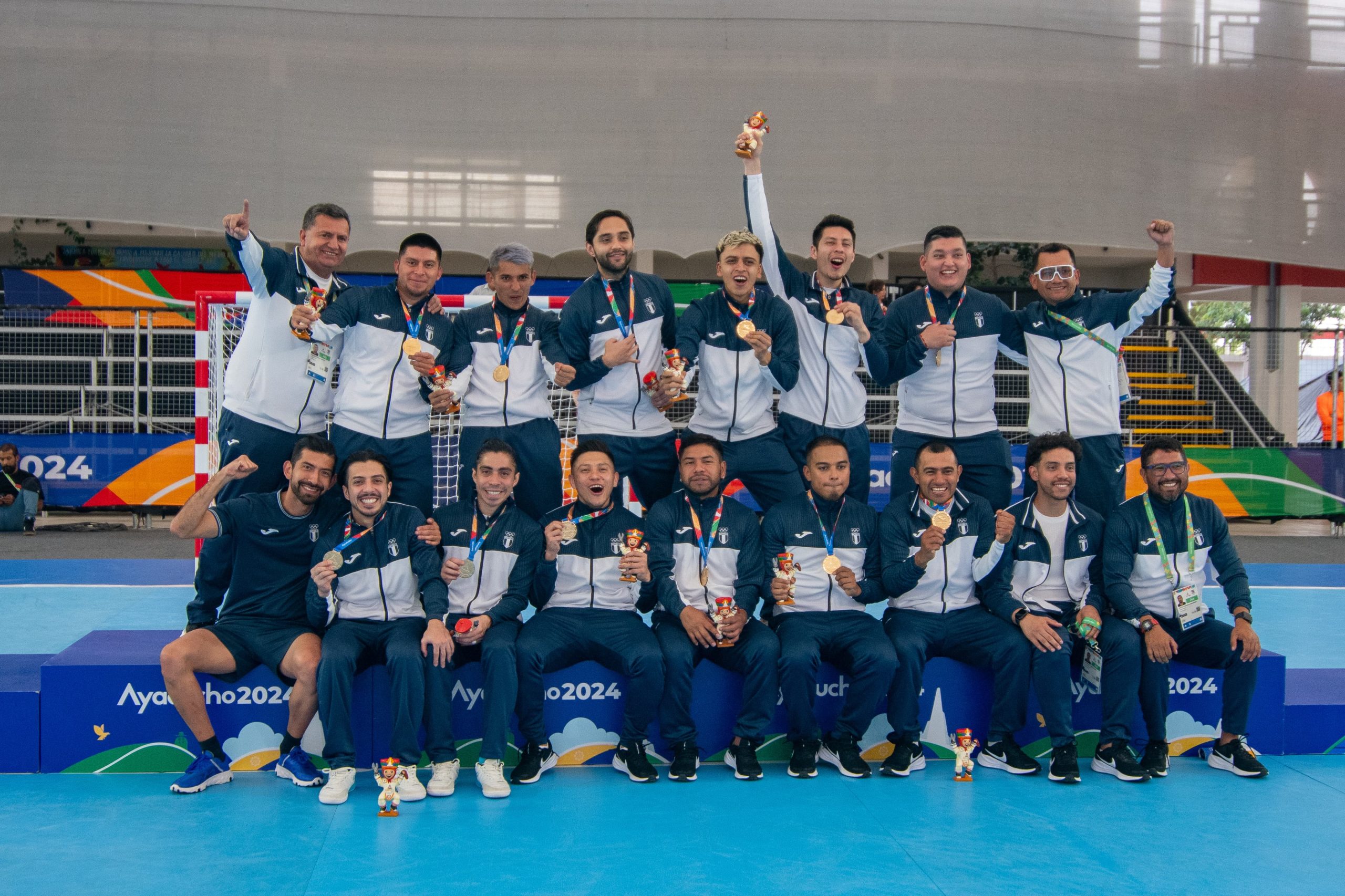 Selección de Futsal de Guatemala conquista el oro en los Juegos Bolivarianos de Ayacucho 2024