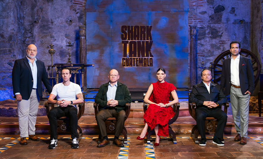 Los 6 inversionistas que protagonizarán la primera temporada de Shark Tank Guatemala